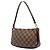 Sac à épaule Louis Vuitton Damier Ebene Navona Marron - vue 2