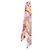 Carré Twilly en soie Hermès rose motif marbre All Over