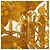 Pañuelo de seda Hermès Armets En Panache Gold 90 - vista 2