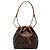 Bolso Bucket Petit Noe Monogram Louis Vuitton Marrón