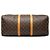 Borsa da viaggio Louis Vuitton Monogram Keepall 50 Marrone - vista 3