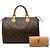 Borsa Boston Louis Vuitton Monogram Speedy 30 Marrone - vista 7