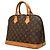 Borsa Louis Vuitton Monogram Alma PM Marrone - vista 2