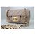 Timeless Chanel Classique Micro Borsa in Pelle Matelassé Beige - vista 15