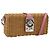 Miu Miu Straw Bag Shoulder Bag Raffia Brown Silver Auth ka6963V - Jerrillo
