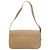 Salvatore Ferragamo Shoulder Bag Leather Beige Silver Auth ka6906 - Jerrillo - vista 2