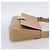 Salvatore Ferragamo Shoulder Bag Leather Beige Silver Auth ka6906 - Jerrillo - vista 4