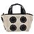 Sac à main PRADA Canvas Denim 2way Beige Silver Auth 211465A - Jerrillo - vue 2