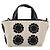 Sac à main PRADA Canvas Denim 2way Beige Silver Auth 211465A - Jerrillo - vue 3