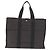 Hermès HERMES Her Line GM Hand Bag Canvas Gray Silver Auth 213342A - Jerrillo - vue 13