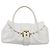 Céline CELINE Hand Bag Leather White Gold Tone Auth ep16986A - Jerrillo - vista 13