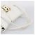 Céline CELINE Hand Bag Leather White Gold Tone Auth ep16986A - Jerrillo - vista 7