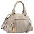 Miu Miu Hand Bag Leather 2way Beige Gold Auth am12892A - Jerrillo