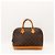 Bolsa Louis Vuitton Monogram Alma PM em canvas e couro marrom