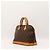 Bolsa Louis Vuitton Monogram Alma PM em canvas e couro marrom - vista 2