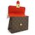 Louis Vuitton Borsa 2 vie Monogram Locky BB Coquelicot con manico superiore - vista 12