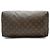 Louis Vuitton Monogram Speedy 35 in tela marrone e pelle - vista 5
