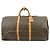 Louis Vuitton Monogram Keep All 60 Boston Bag Brown M41422