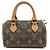 Borsa a mano Louis Vuitton Monogram Mini Speedy Brown M41534