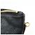 Borsa a tracolla Louis Vuitton Monogram Mahina Selene PM Noir M94314 - vista 14
