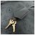 Borsa a tracolla Louis Vuitton Monogram Mahina Selene PM Noir M94314 - vista 16