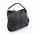 Borsa a tracolla Louis Vuitton Monogram Mahina Selene PM Noir M94314 - vista 4