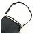 Borsa a tracolla Louis Vuitton Monogram Mahina Selene PM Noir M94314 - vista 6