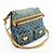 Louis Vuitton Monogram Denim Baggy GM Shoulder Bag Blue M95048 - vista 4