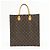 Louis Vuitton Monogram Sac Plat Tote Bag Hand Bag Brown M51140 - vista 2