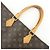 Louis Vuitton Monogram Sac Plat Tote Bag Hand Bag Brown M51140 - vista 6