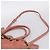 PRADA Hand Bag Vittero Dino Leather 2way Pink Gold Auth 207141A - Jerrillo - vista 10