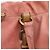 PRADA Hand Bag Vittero Dino Leather 2way Pink Gold Auth 207141A - Jerrillo - vista 16