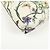 GUCCI Flora Bamboo Leather Cosmetic Accessory Pouch Ivory 338815 - vista 8