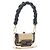 FENDI Nano Bucket Charm Hand Pouch Charm Raffia 2way Beige Gold Auth 207075M - Jerrillo