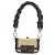 FENDI Nano Bucket Charm Hand Pouch Charm Raffia 2way Beige Gold Auth 207075M - Jerrillo - vista 13