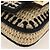 FENDI Nano Bucket Charm Hand Pouch Charm Raffia 2way Beige Gold Auth 207075M - Jerrillo - vista 17