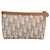 Christian Dior Romantic Pouch PVC Beige Silver Auth 211275V - Jerrillo - vista 3