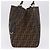 FENDI Zucca Canvas Shoulder Bag Black Brown Auth 212096SAV - Jerrillo - vista 3