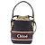 Chloé Bolsa Chloe em couro azul marinho e dourado Auth 213323A - Jerrillo - vista 13