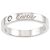 Cartier C de #48 Ring aus Platin - Ansicht 2