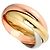 Anello Cartier Trinity Medium MM #51 - vista 4