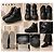 Sneakers platform Marni in pelle e camoscio nero - vista 3