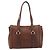 Tote PRADA Sac Cabas Cuir Marron Or BR3027 Auth am13004V - Jerrillo - vue 2