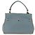 Autre Marque Saint Laurent Muse To Hand Bag Leather 2way Light Blue Gold 283731 Auth 211010V - Jerrillo - vista 3