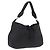 LOEWE Schultertasche Leder Schwarz Silber Auth 210669A - Jerrillo
