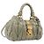 Miu Miu Matelasse Hand Bag Vitellolux 2way Beige Gold Auth 210290A - Jerrillo - vista 2