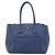 PRADA Vitterodino Tote Bag Leder 2way Blau Silber Auth BA16335V - Jerrillo - Ansicht 13