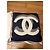 CHANEL CC Logo Cushion Blue White Wool Cashmere - view 2