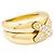 Anello Chaumet "Liens" in oro giallo e diamanti. - vista 4