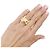 Anello Chaumet "Liens" in oro giallo e diamanti. - vista 6